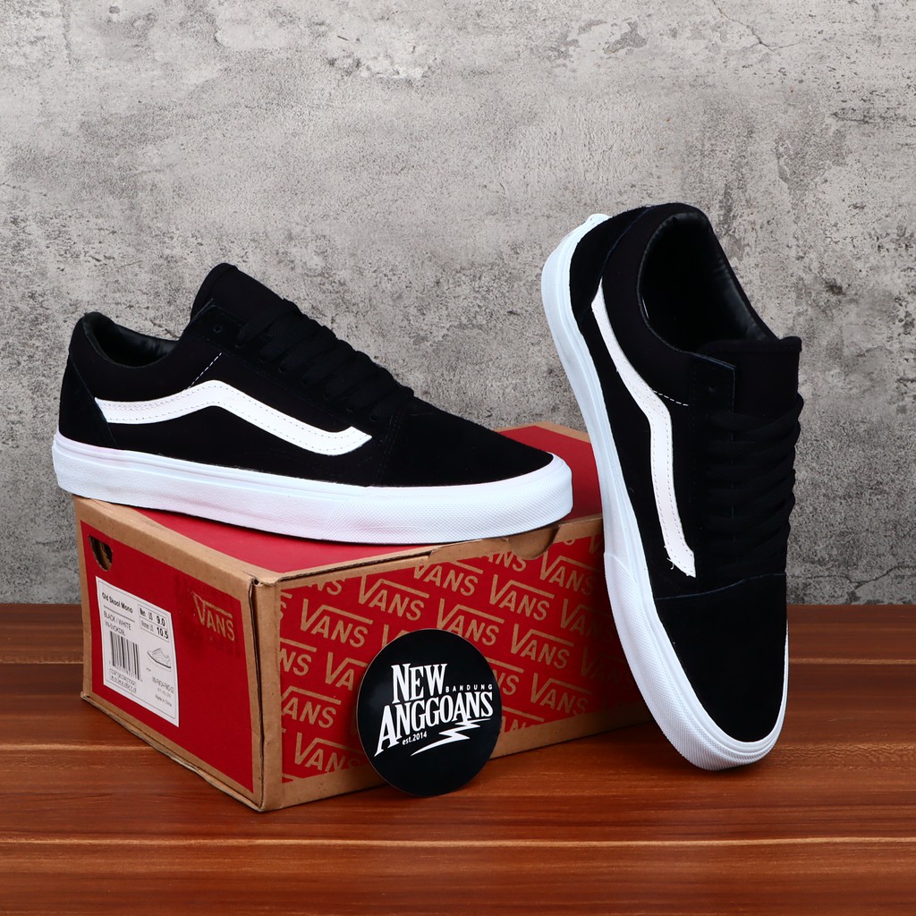 Vans old skool hot sale mono black original