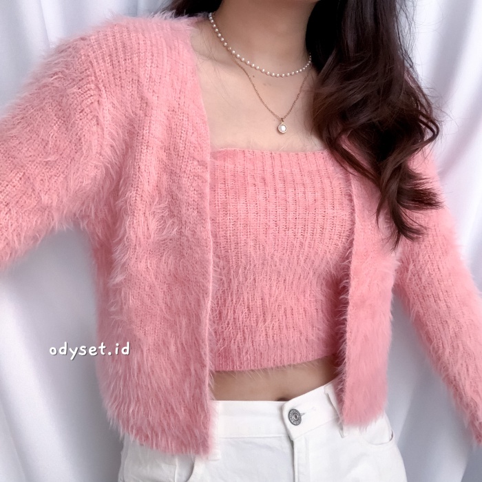 Sweater bulu clearance korea