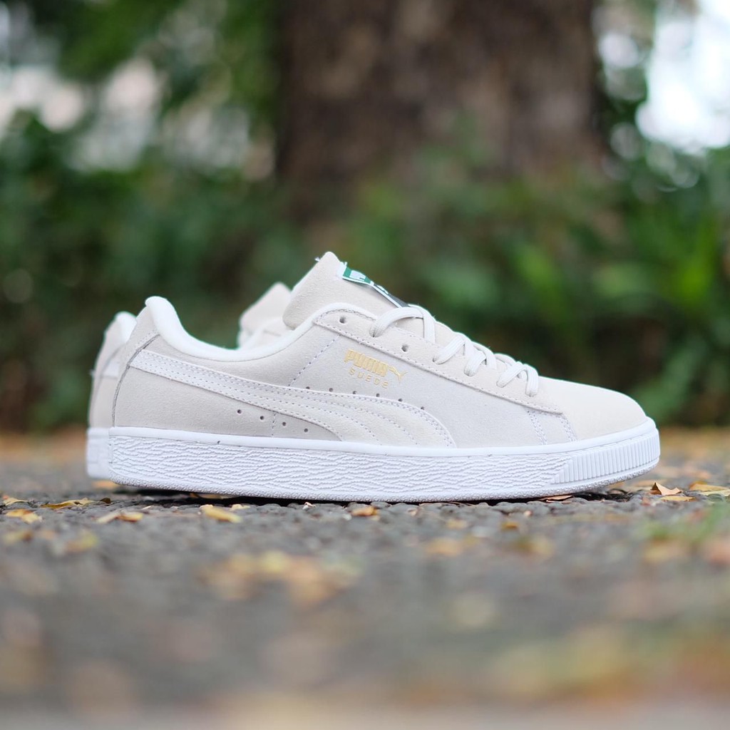 Puma suede best sale off white