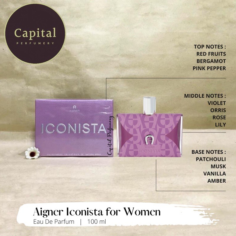 Aigner ICONISTA For Women Eau De Parfum 100 ml