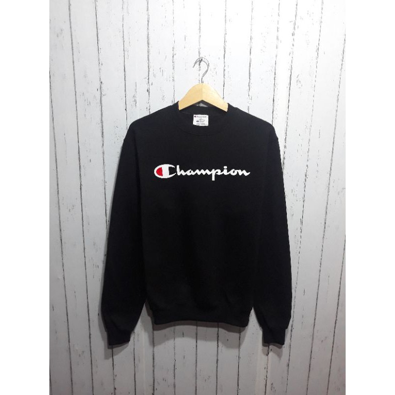 Ciri ciri outlet crewneck champion original