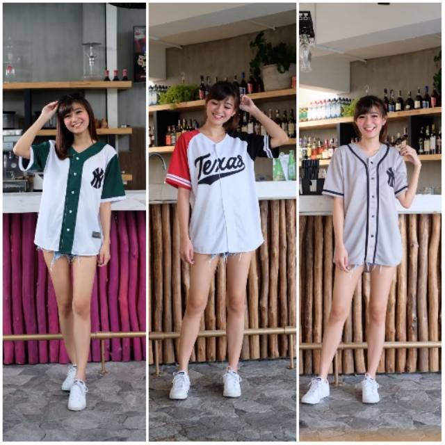 Style best sale baju baseball