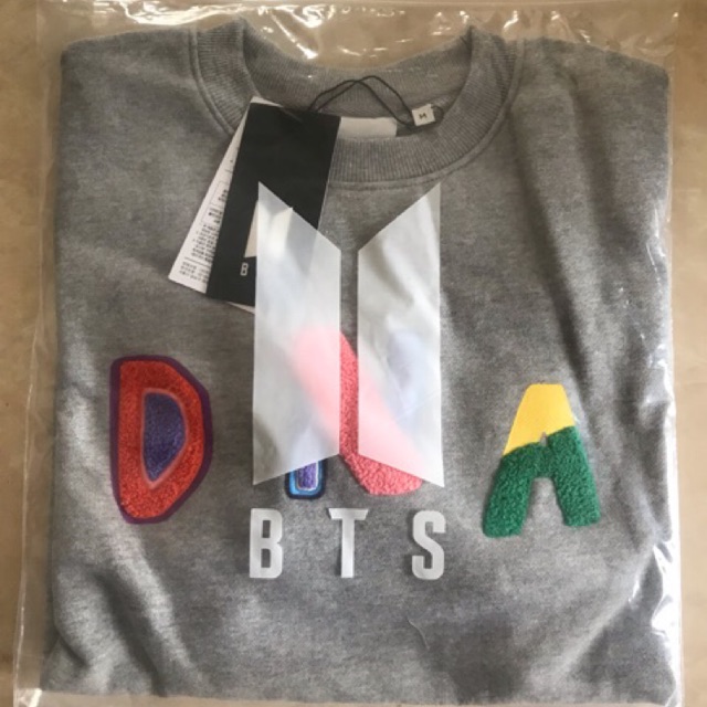 Jual [ready stock] OFFICIAL SWEATER DNA HOUSE OF BTS (abu2) | Shopee  Indonesia