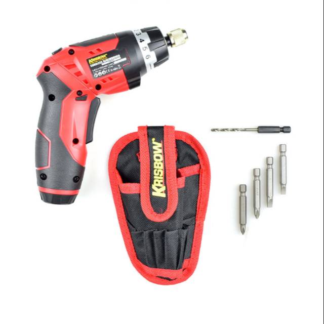 Krisbow cordless outlet screwdriver