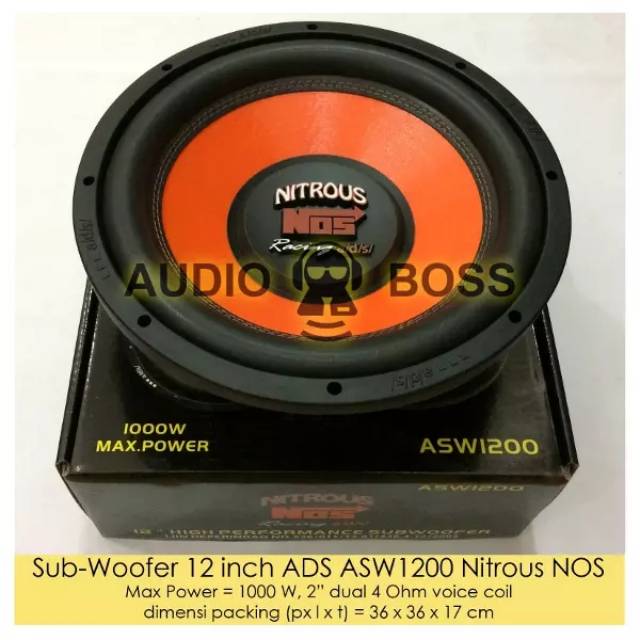 Subwoofer nitrous sales 12 inch