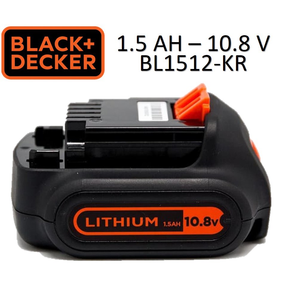 Jual Baterai Battery Black Decker BL1512KR Lithium 10.8 V 1.5 AH