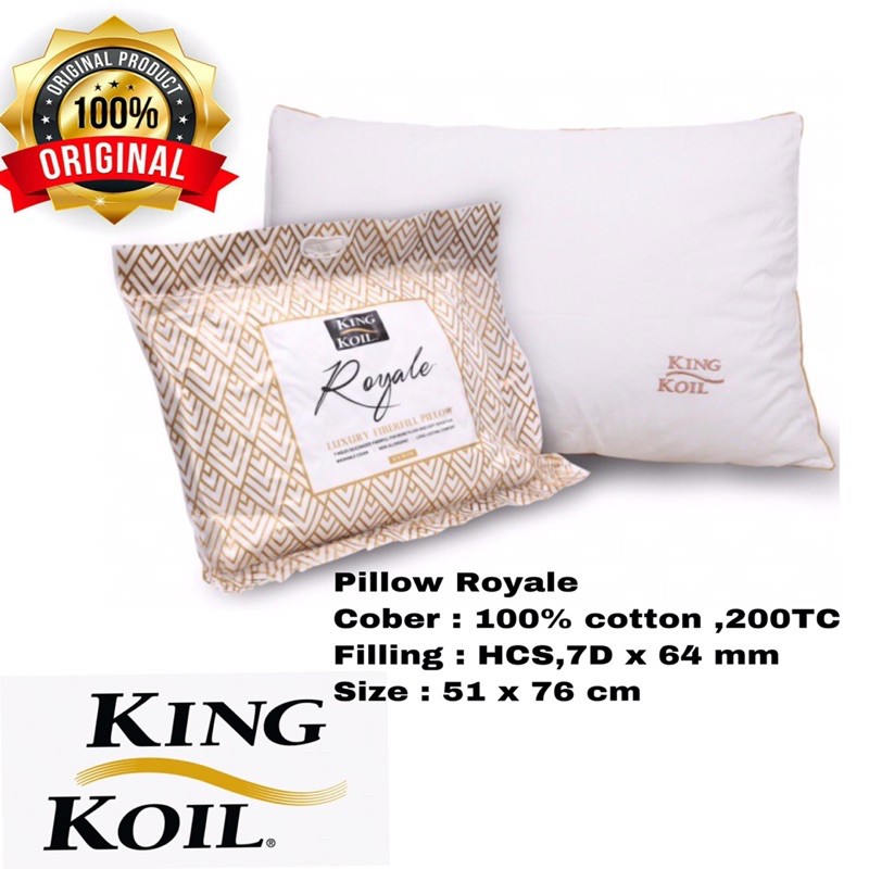 King koil shop royale pillow