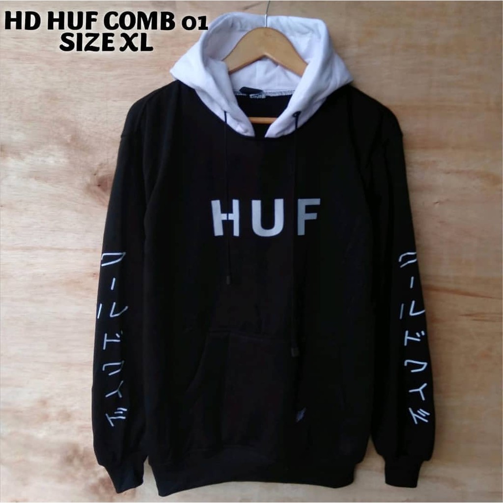 Jaket on sale hoodie huf