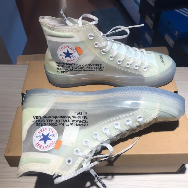 Jual Converse Chuck Taylor All Star Vulcanized Hi Off White Sepatu