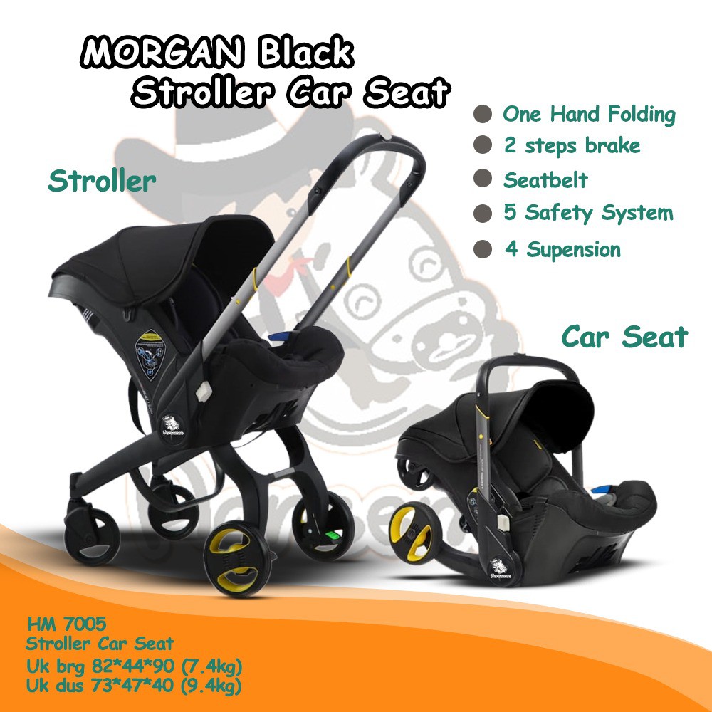 Stroller dan 2024 car seat