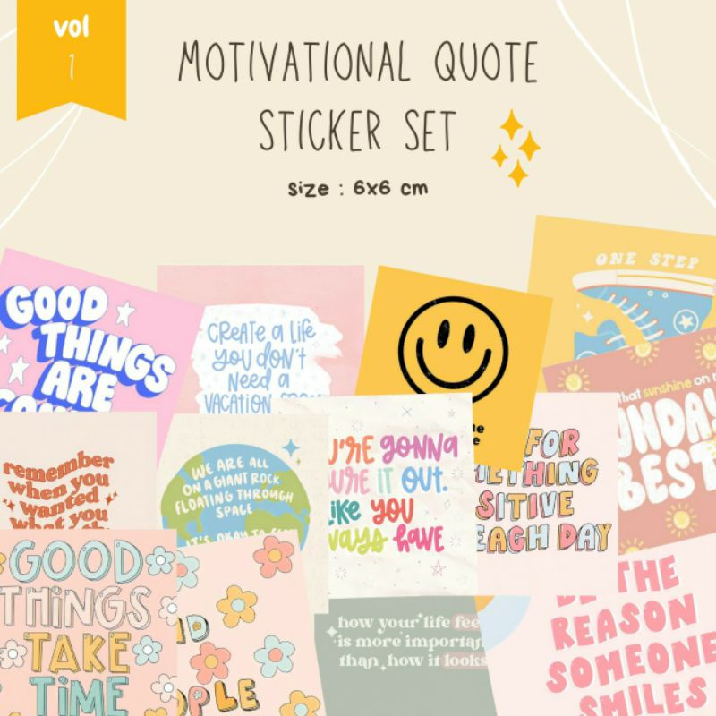 Kindness Sticker Bundle  Motivational Positivity Stickers