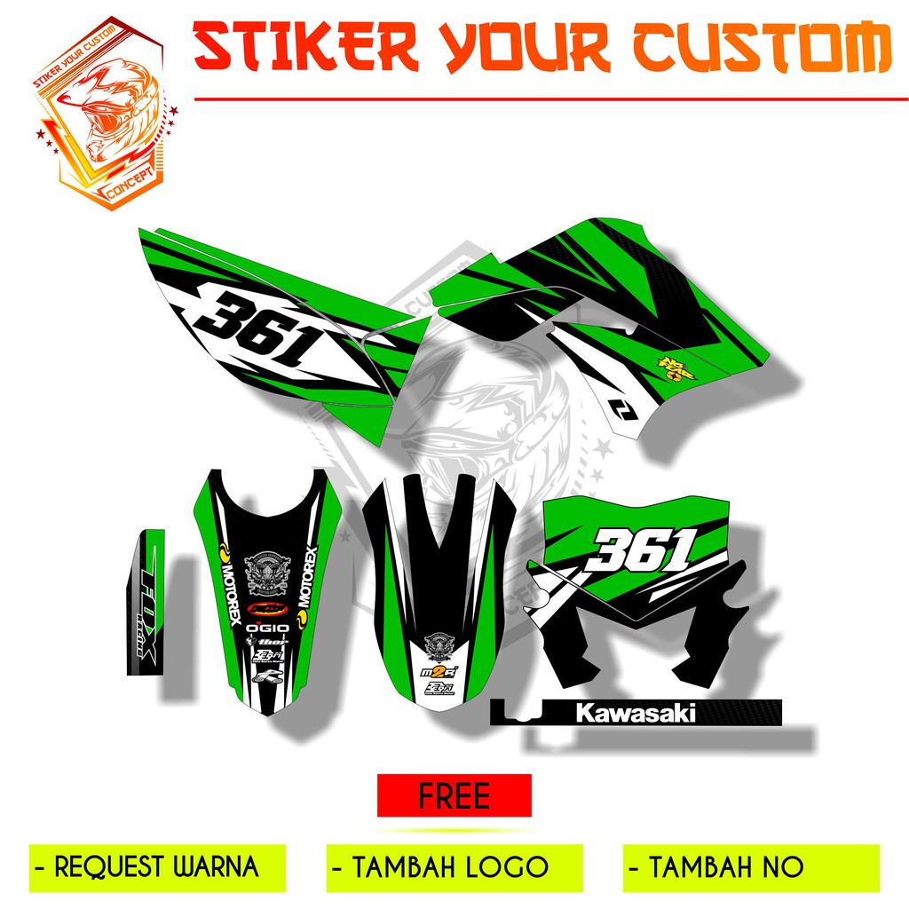 decal klx 150 s