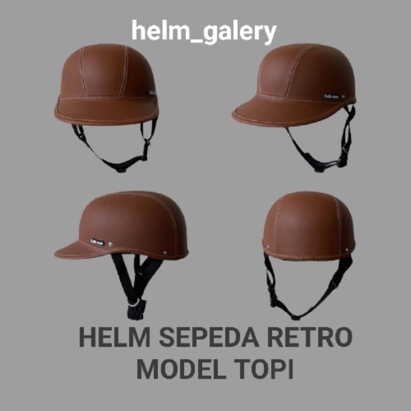 Helm cheap sepeda retro