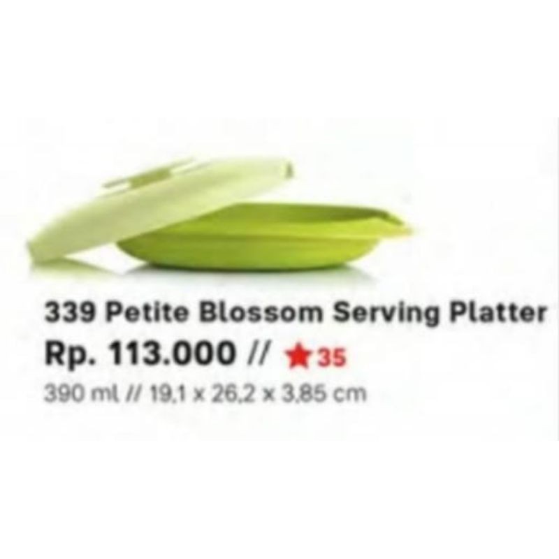 Serving platter outlet tupperware