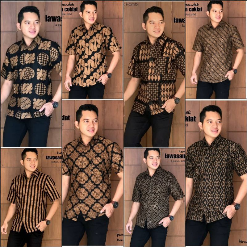 Jual HEM, LENGAN PENDEK, BAJU BATIK, BATIK PEKALONGAN, ATASAN PRIA, SERAGAM BATIK  Batik Pria Batik pekalongan #terbaru #top BATIK RL JAYA | Shopee Indonesia