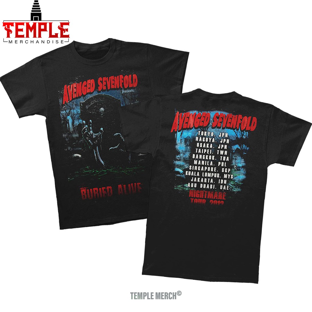 Avenged Sevenfold Buried Alive Tour Shirt – ShirtsNThingsAZ