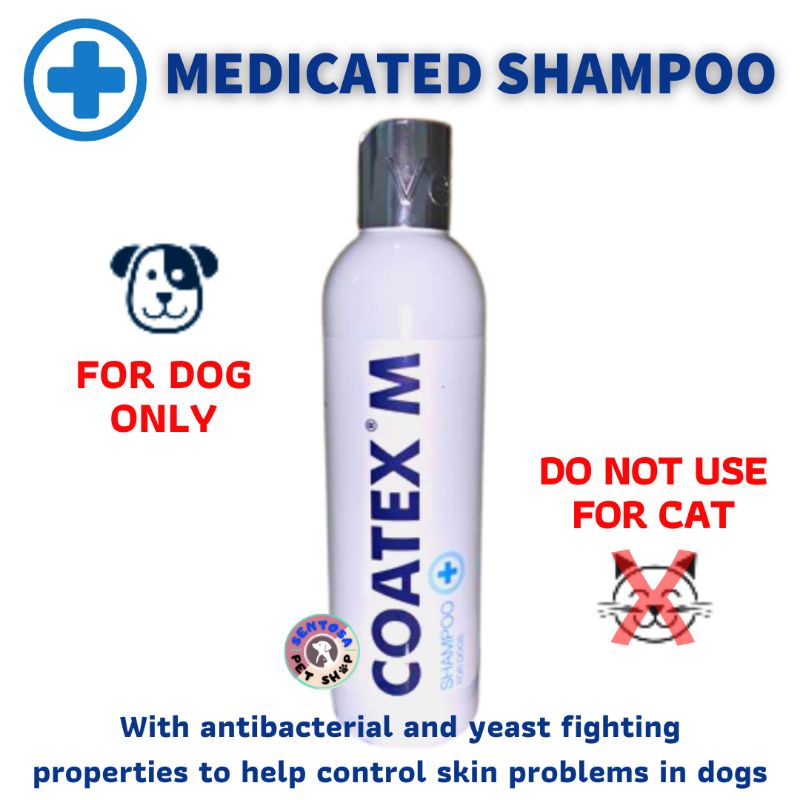 Coatex medicated outlet shampoo