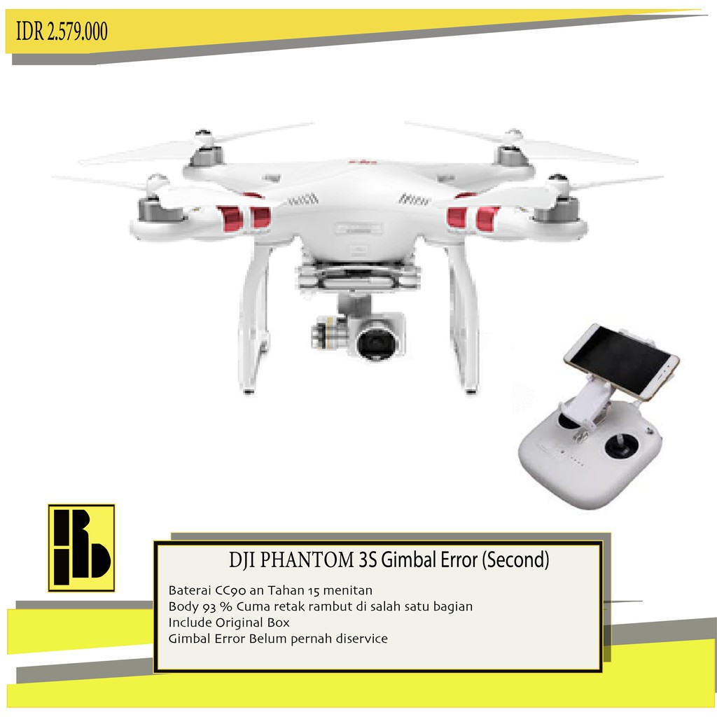 Jual drone hot sale phantom 3