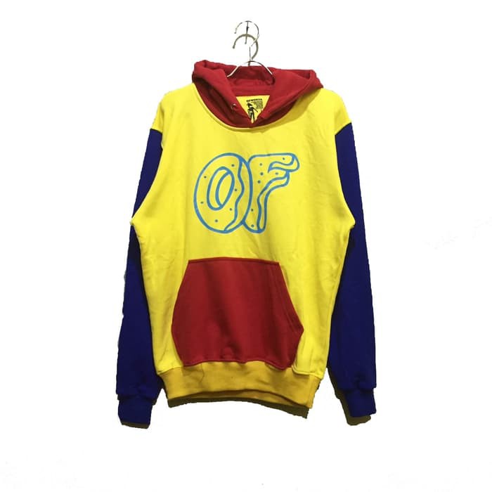 Odd future primary 2025 color block hoodie