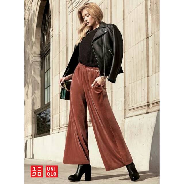 Uniqlo best sale velvet pants