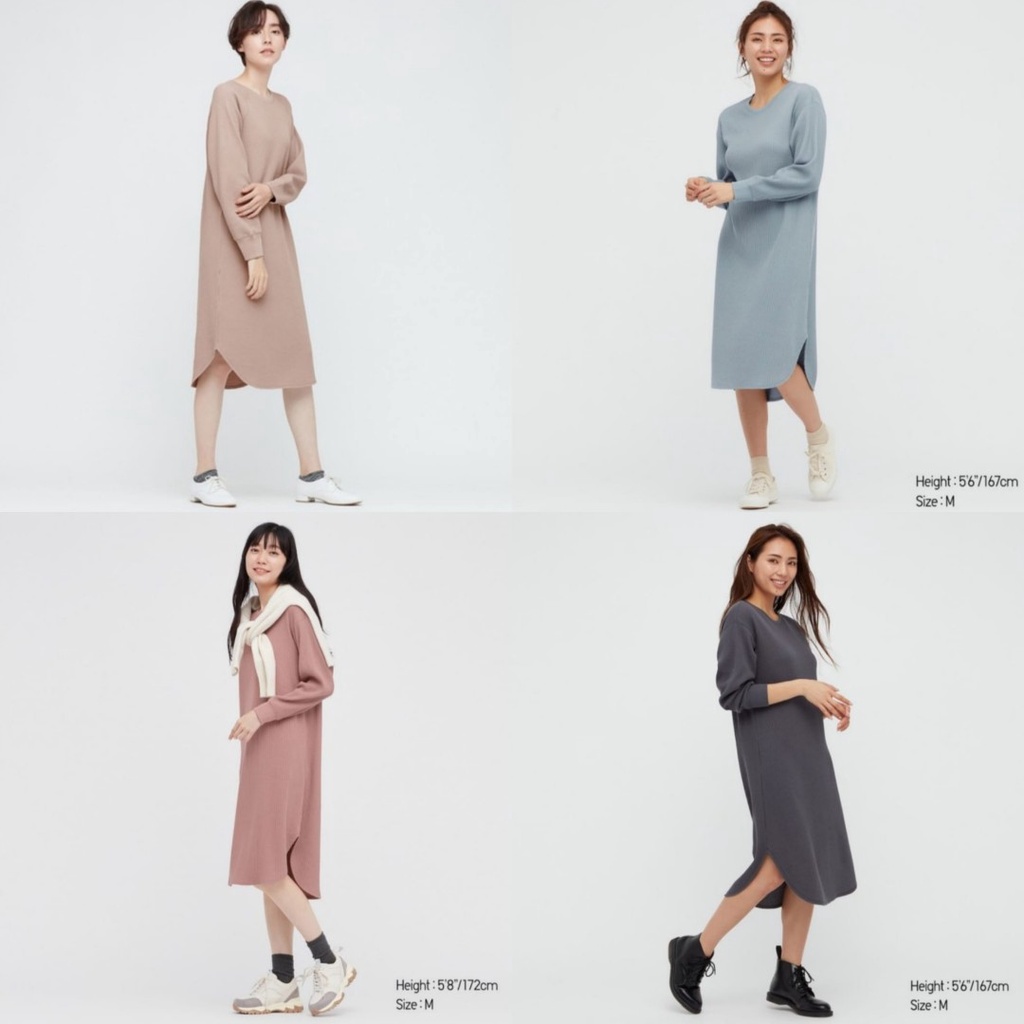 Uniqlo best sale waffle dress