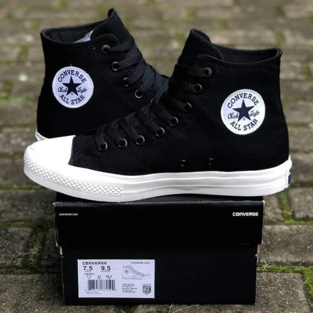 Converse ct2 cheap black white