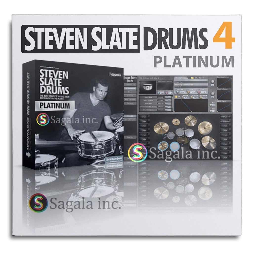 steven slate drums 4 - パーカッション・打楽器