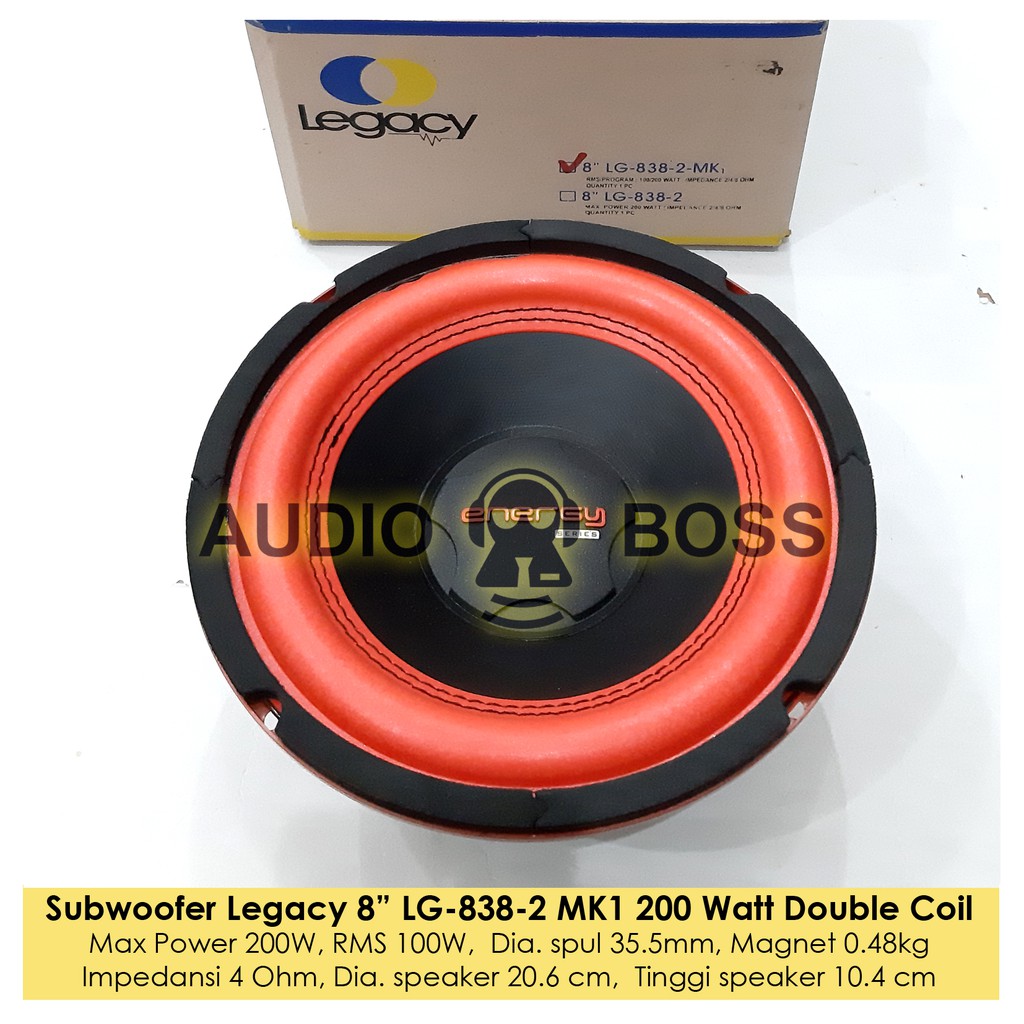 8 inch best sale sub speaker