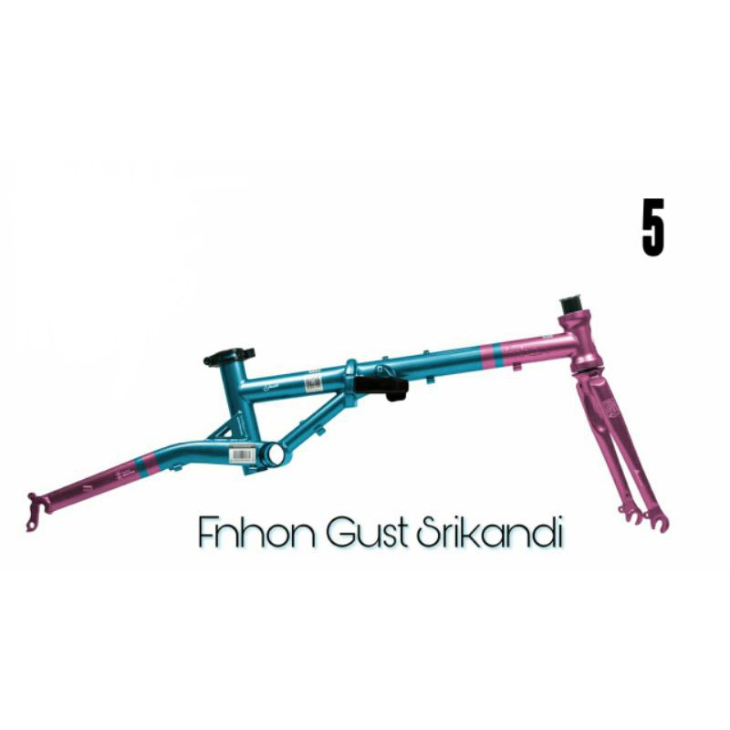 Jual frame fnhon gust wayang discbrake frameset fnhon gust 2020