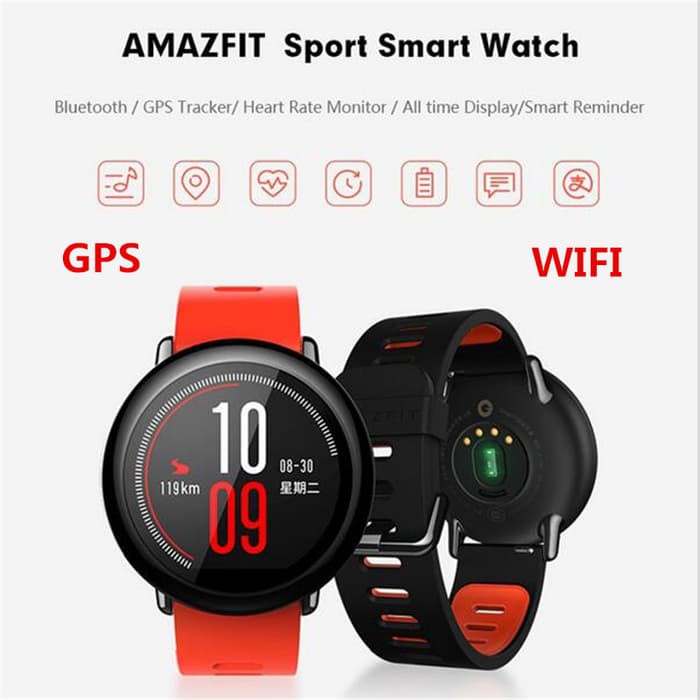 Jual Terviral Amazfit Pace Smartwatch International Global Version model A1612 GH01 Shopee Indonesia