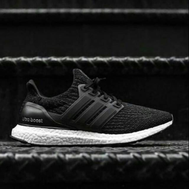 Ultra boost 3.0 cheap black and white