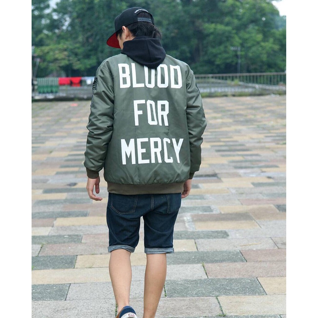 Jual bomber yellow claw blood for mercy | Shopee Indonesia