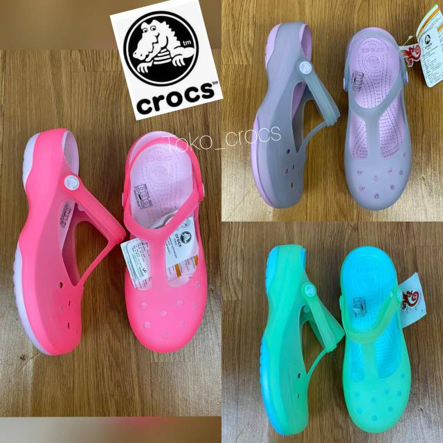 Sandal Crocs maryjane women sandal crocs wanita Sandal Wanita cmj