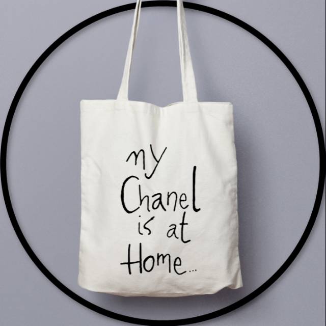 My chanel is at best sale home tote