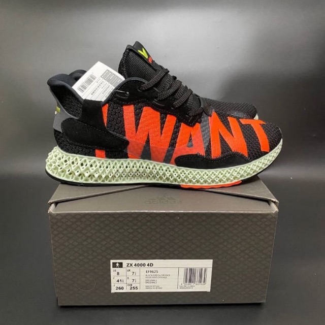 Adidas zx 4000 4d best sale i want i can