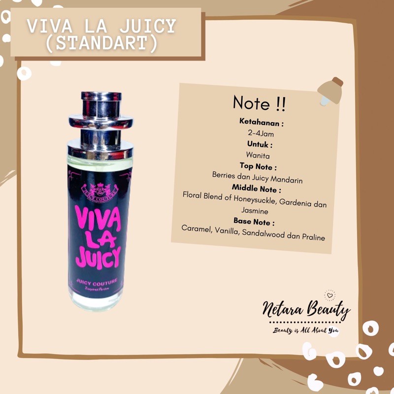 bau minyak wangi viva la juicy