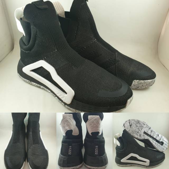 Adidas laceless shop basketball shoes