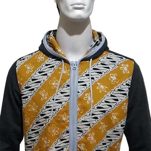 Jual Jaket Hoodie Batik Kuning | Shopee Indonesia
