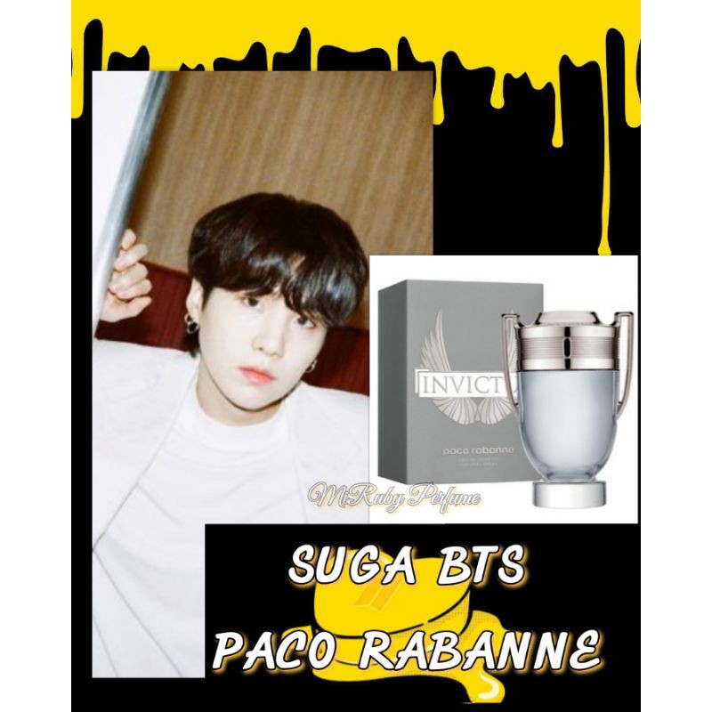 Parfum Suga BTS - Paco Rabanne Invictus (DUPE PERFUME PREMIUM)