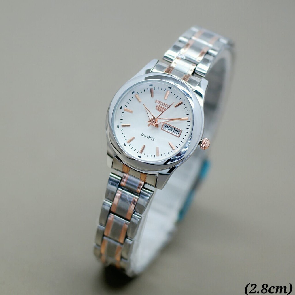 Jual COD JAM TANGAN FASHION WANITA SEIKO 7588HM TANGGAL AKTIF