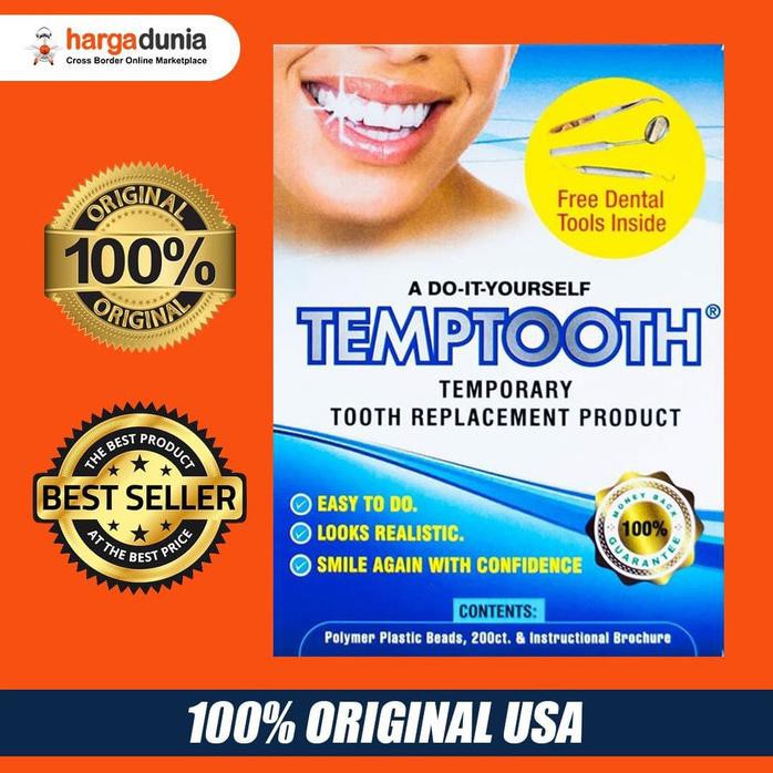 Temptooth #1 Seller Trusted Patented Temporary Tooth Replacement Product