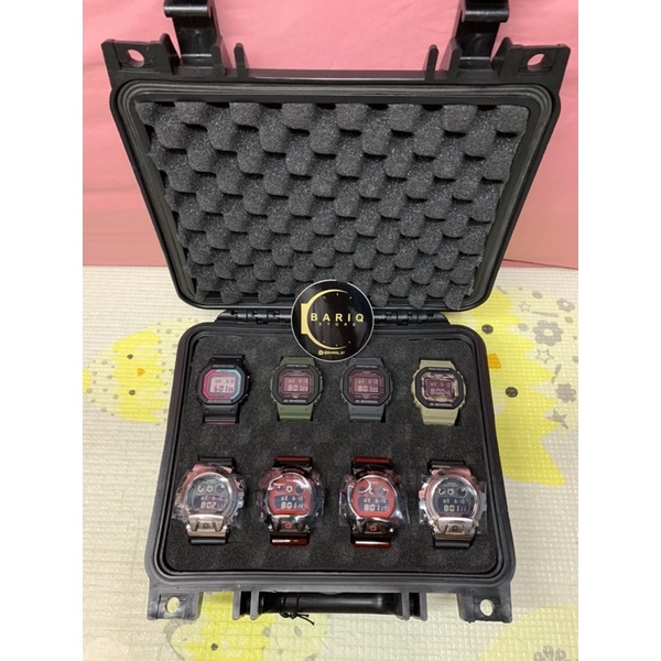 Krisbow koper jam tangan Gshock box pajangan G Shock protective case 265x225x125 pelican isi 8