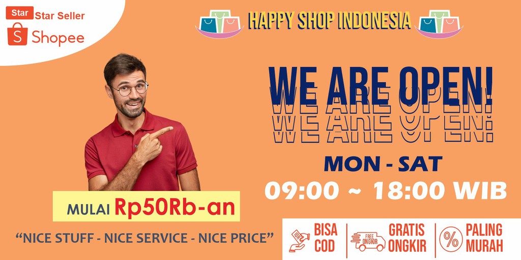 Produk Happy Shop Indonesia | Shopee Indonesia