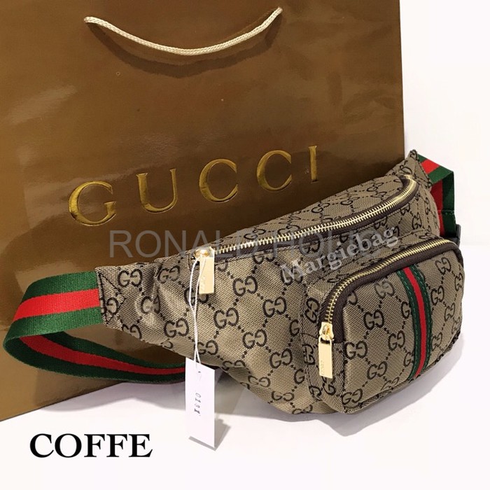 Harga tas pinggang store gucci original