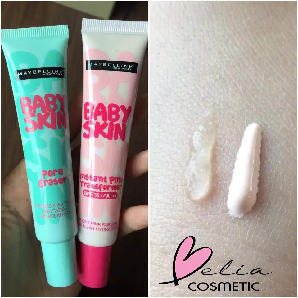 Jual MAYBELLINE BABY SKIN PORE ERASER INSTANT PINK TRANSFORMER