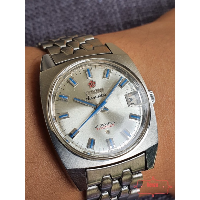 Jual Jam Titoni Airmaster Titoflex 2213 Vintage Shopee Indonesia