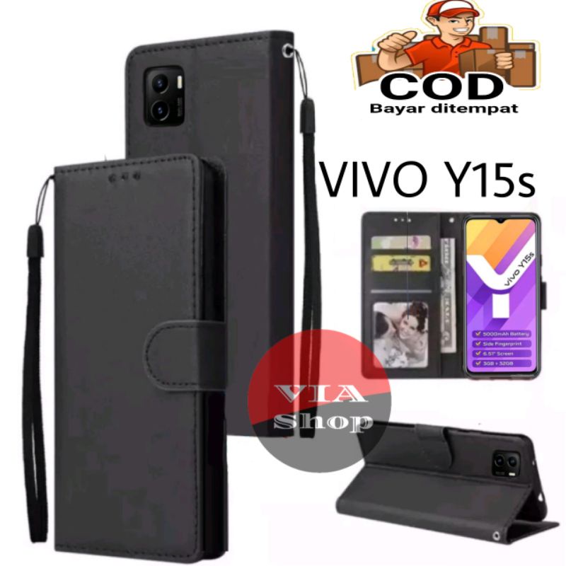 Vivo y15 deals flip cover