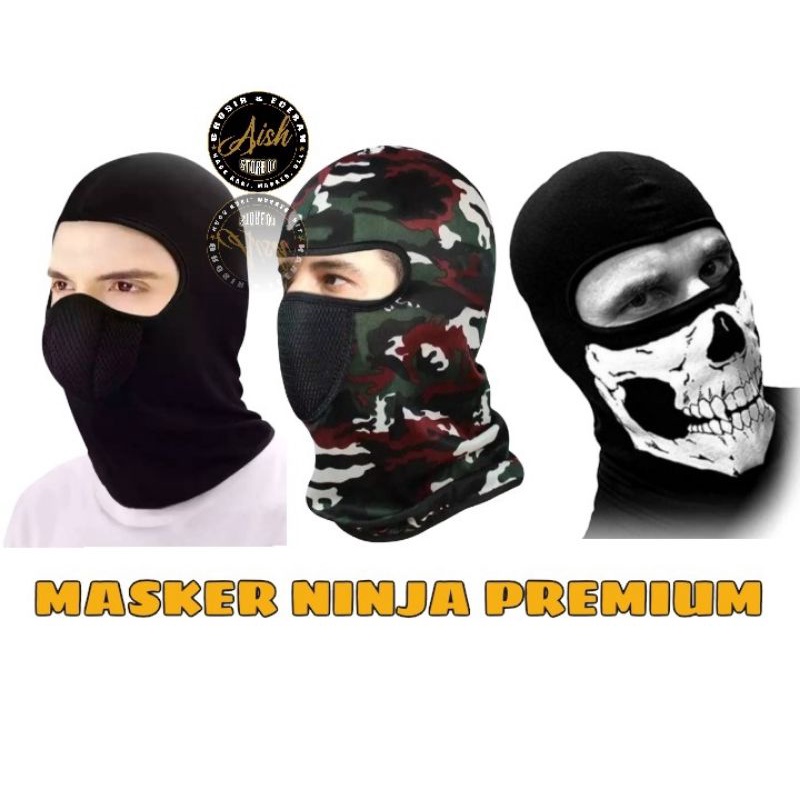 Masker motor full store face