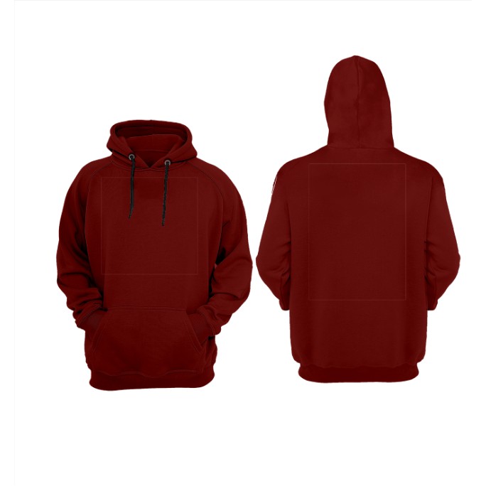 Hoodie polos outlet maroon