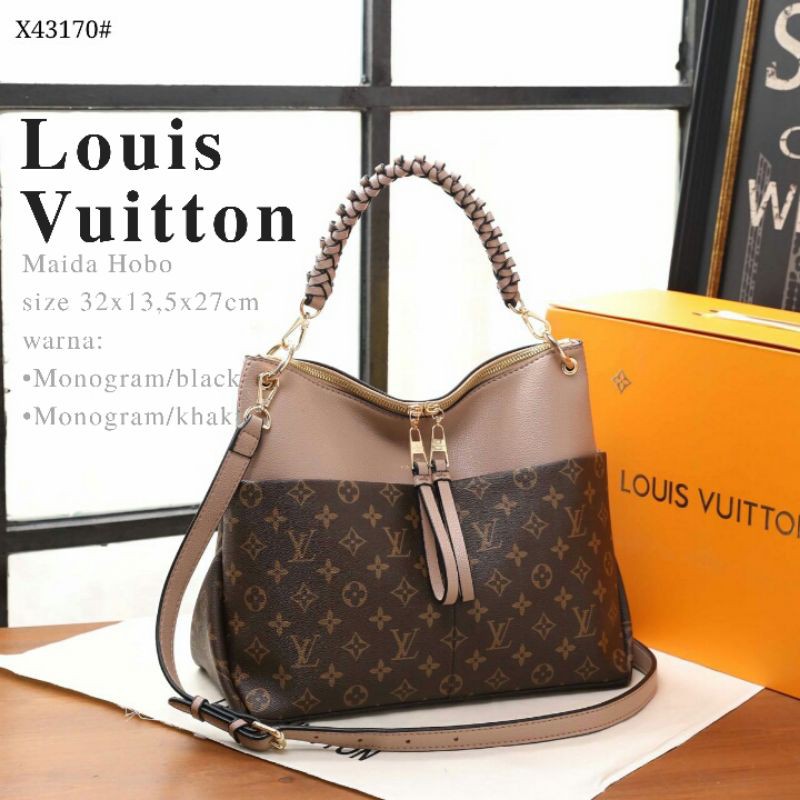 Jual LV Louis Vuitton Maida Hobo Bag Premium